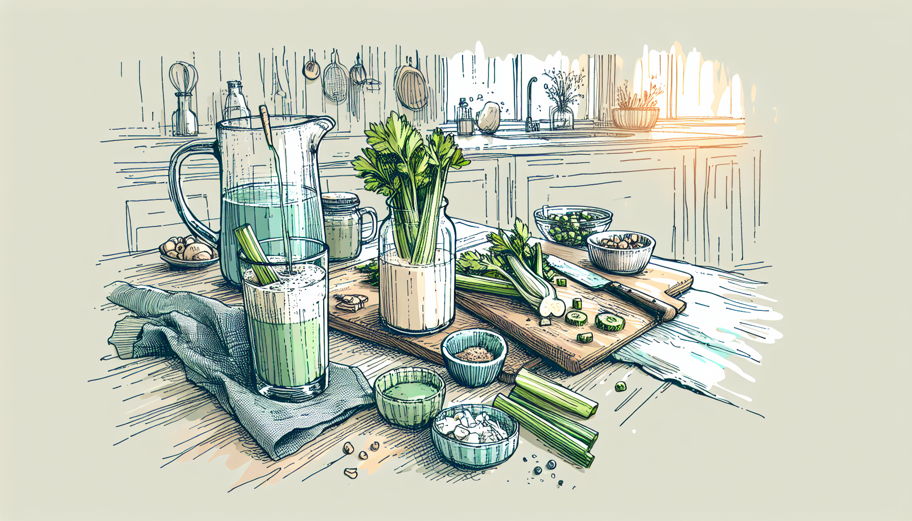 You are currently viewing 맛과 건강 잡는 셀러리 스무디