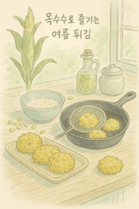 Read more about the article 옥수수로 즐기는 여름 튀김