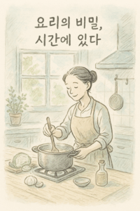 Read more about the article 요리의 비밀, 시간에 있다
