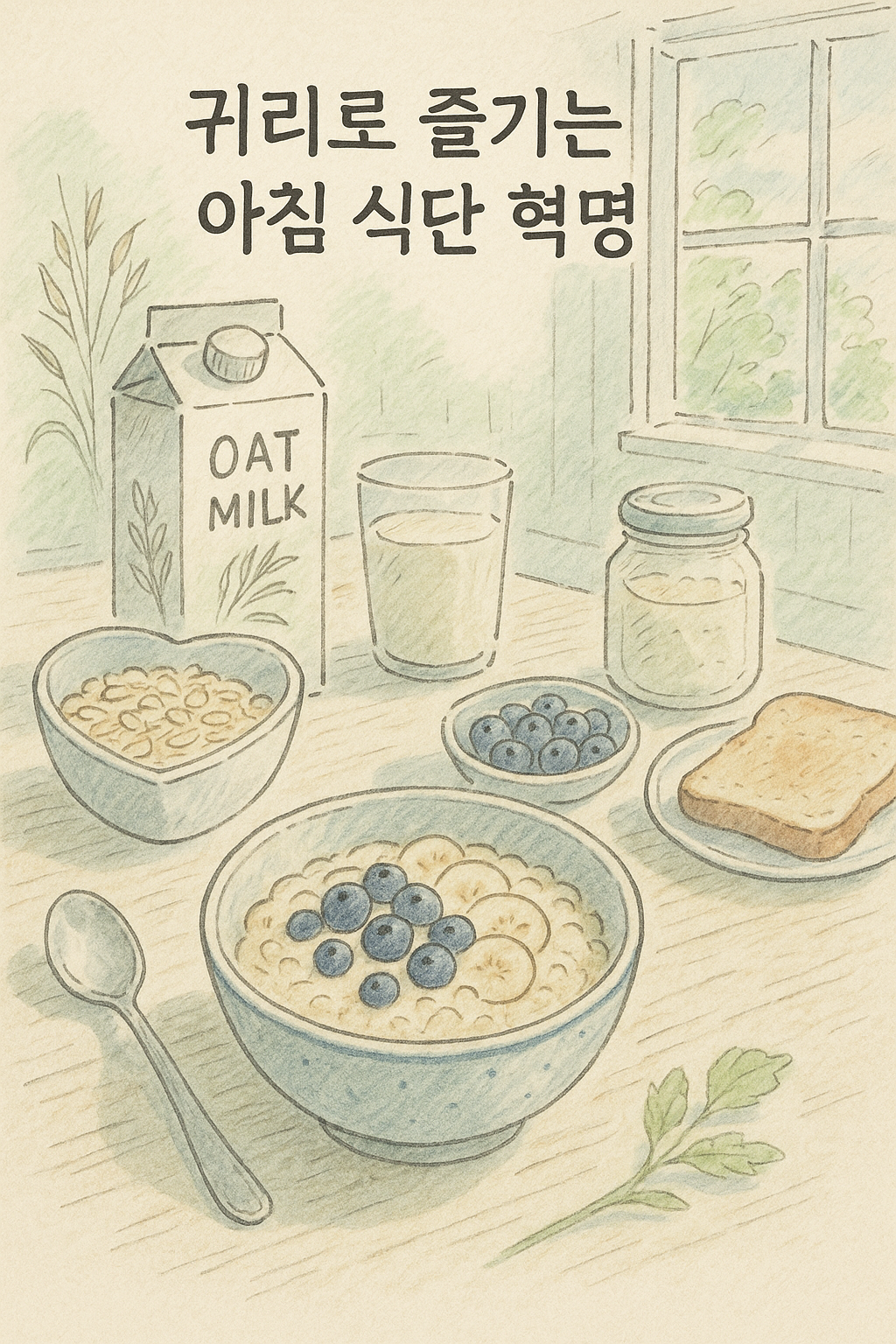 You are currently viewing 귀리로 즐기는 아침 식단 혁명