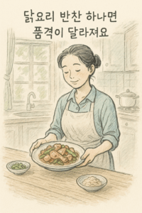 Read more about the article 닭요리 반찬 하나면 품격이 달라져요