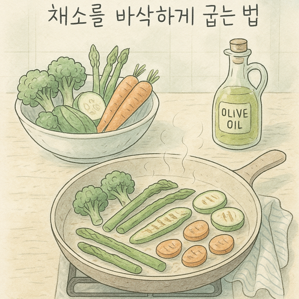 You are currently viewing 채소를 바삭하게 굽는 법