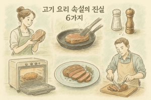 Read more about the article 고기 요리 속설의 진실 6가지