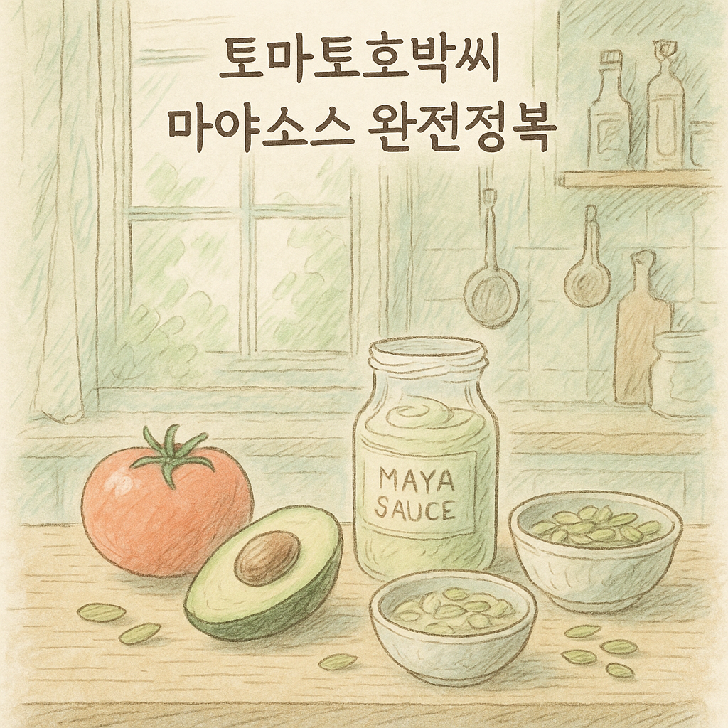 Read more about the article 토마토호박씨 마야소스 완전정복
