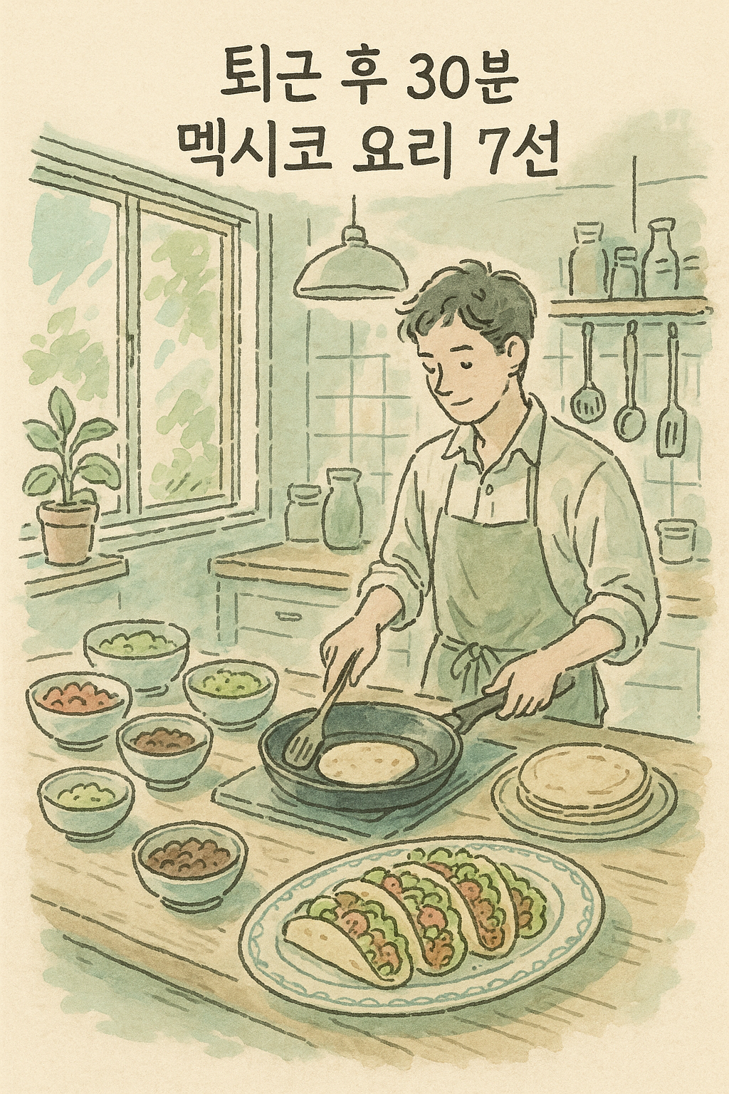 You are currently viewing 퇴근 후 30분 멕시코 요리 7선