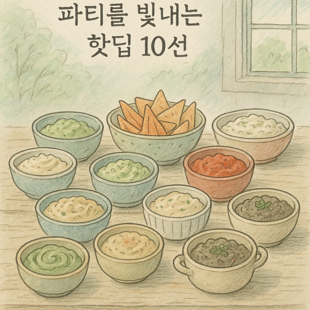 You are currently viewing 파티를 빛내는 핫딥 10선