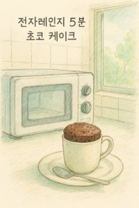 Read more about the article 전자레인지 5분 초코 케이크