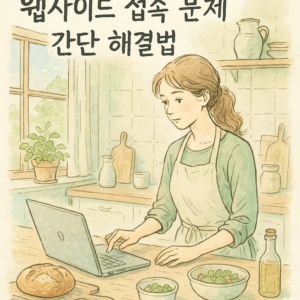 Read more about the article 웹사이트 접속 문제 간단 해결법