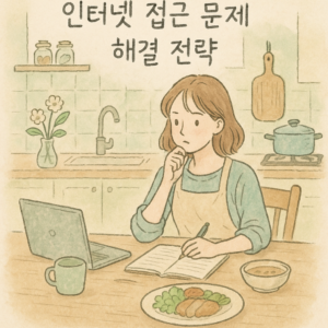 Read more about the article 인터넷 접근 문제 해결 전략