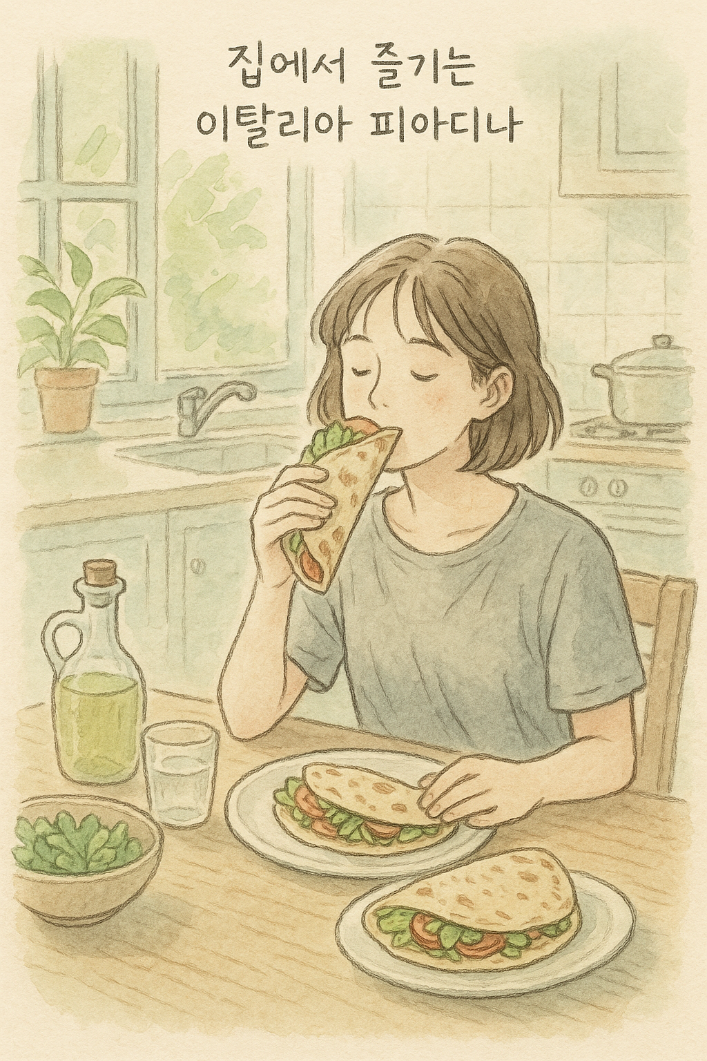 You are currently viewing 집에서 즐기는 이탈리아 피아디나